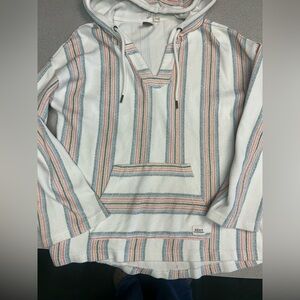 Roxy Multicolor Striped Hoodie